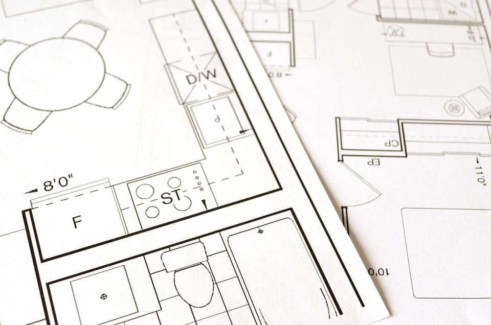 Floor plan drawing